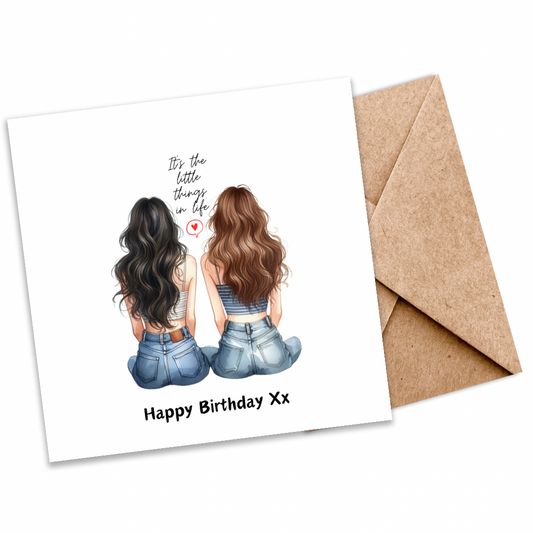 Best friend | Happy Birthday Seeded Card