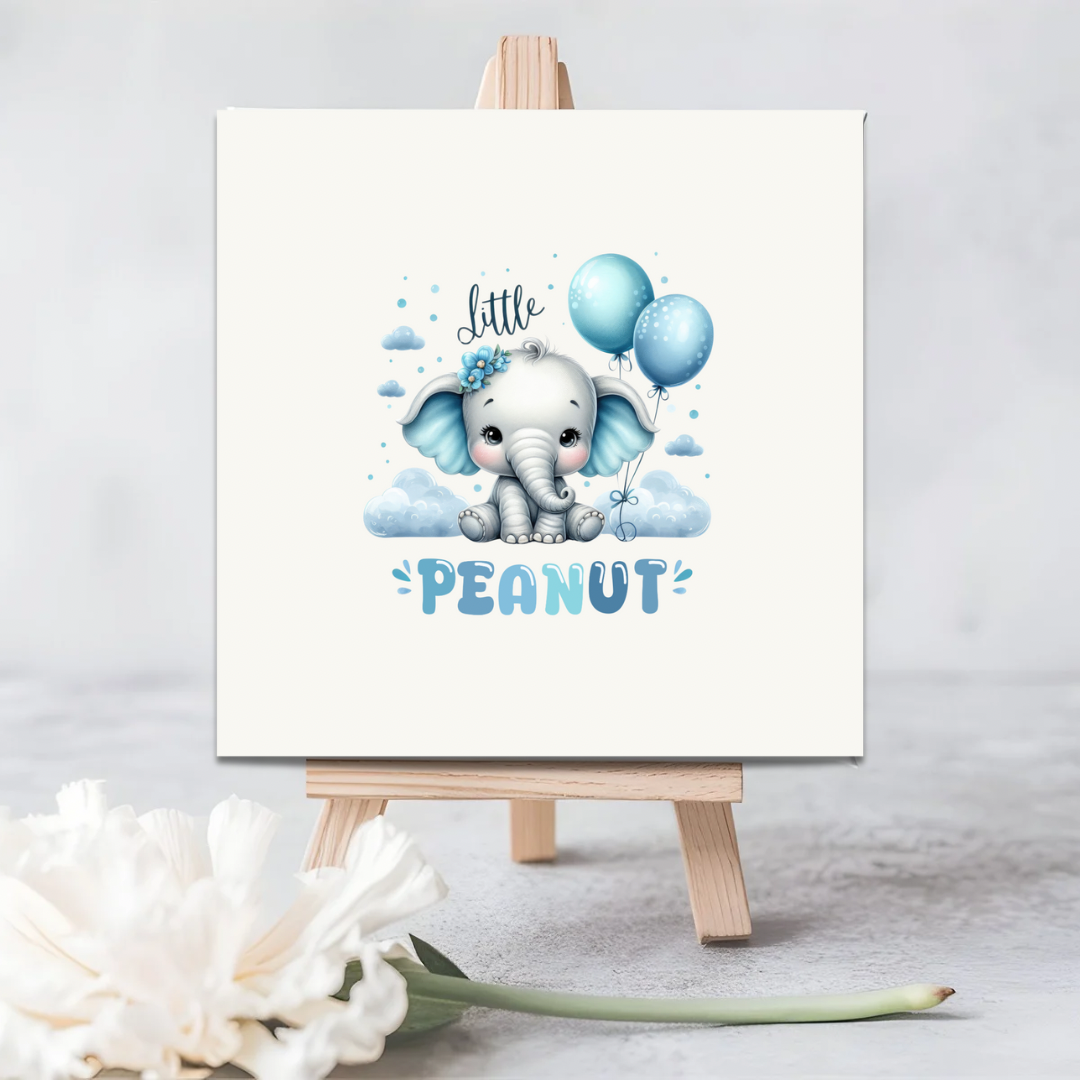 Baby Boy | Little Peanut | Plantable Seeded Card