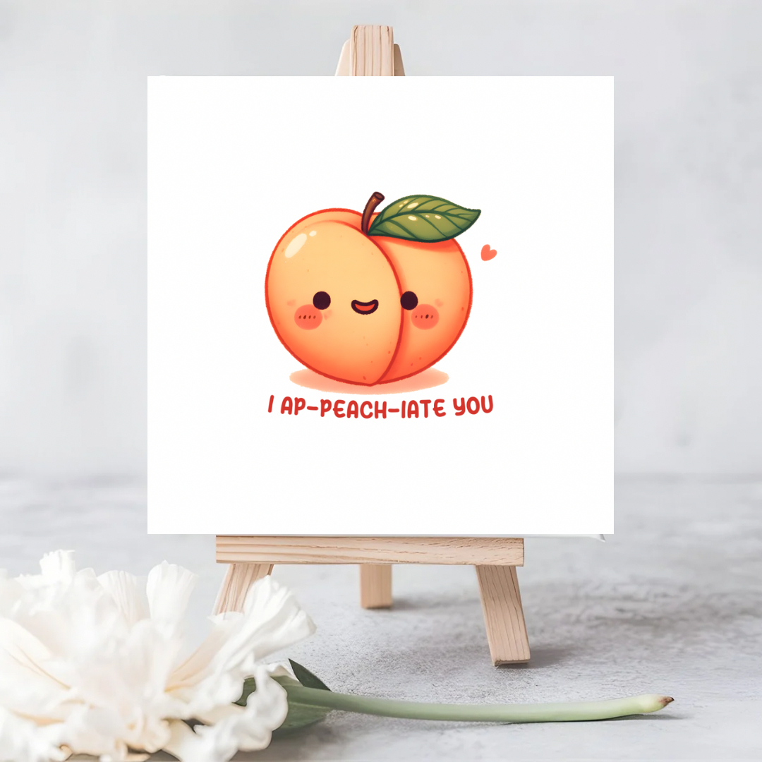 Appreciate You” Seeded Greeting Card