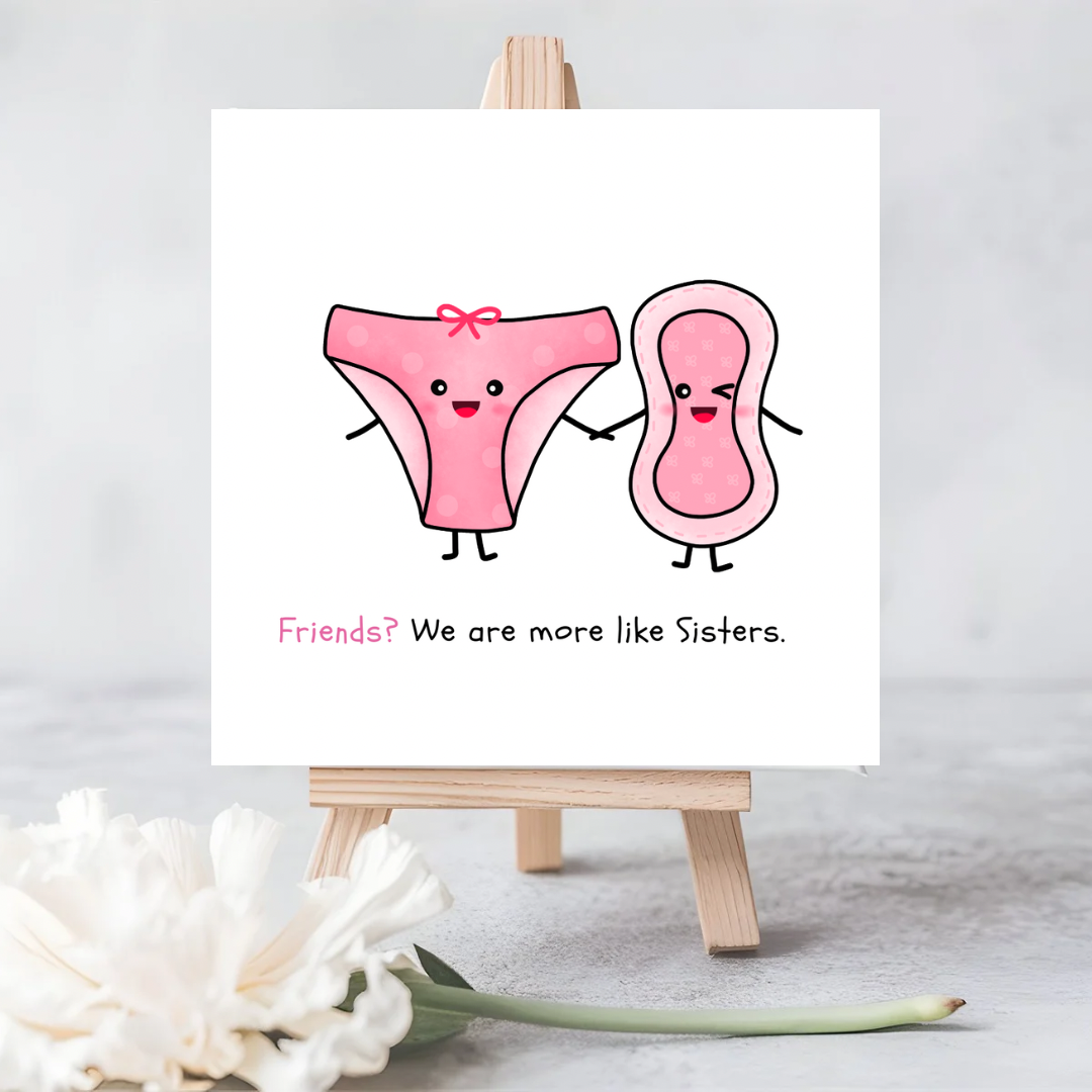 Friends? We’re More Like Sisters | Plantable Greeting Cards