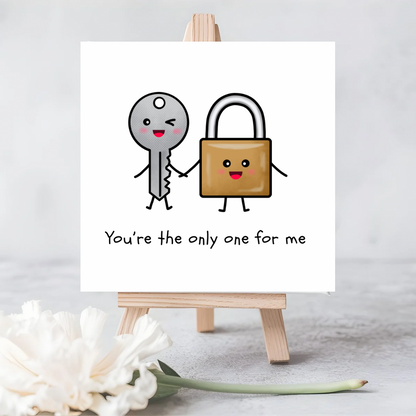 You’re the Only One for Me | Seeded Plantable Greeting Cards