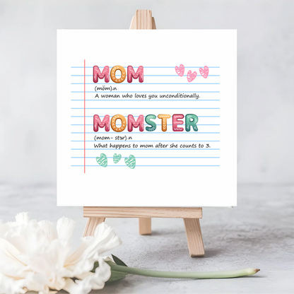 Mum: The Love and Laughter Card | Plantable Seeded Card