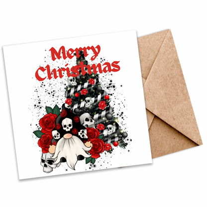 Gothic Gnome Christmas Card | Plantable Seeded Card