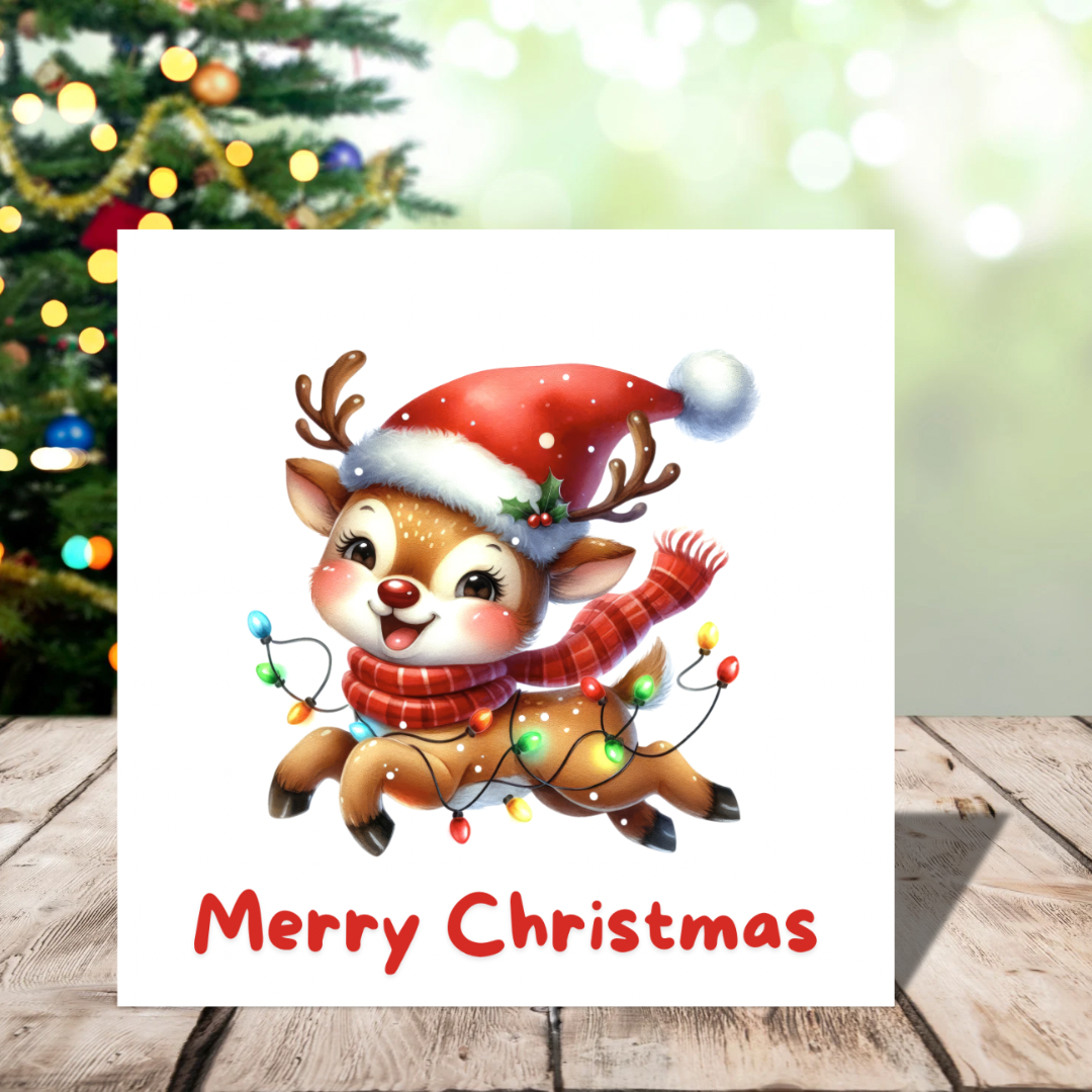 Plantable Seeded Christmas Card – Merry Christmas