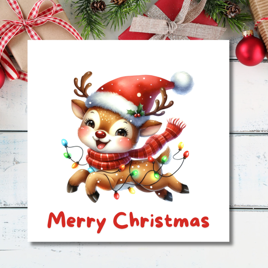 Plantable Seeded Christmas Card – Merry Christmas