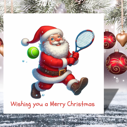 Wishing You a Merry Christmas” Tennis Edition