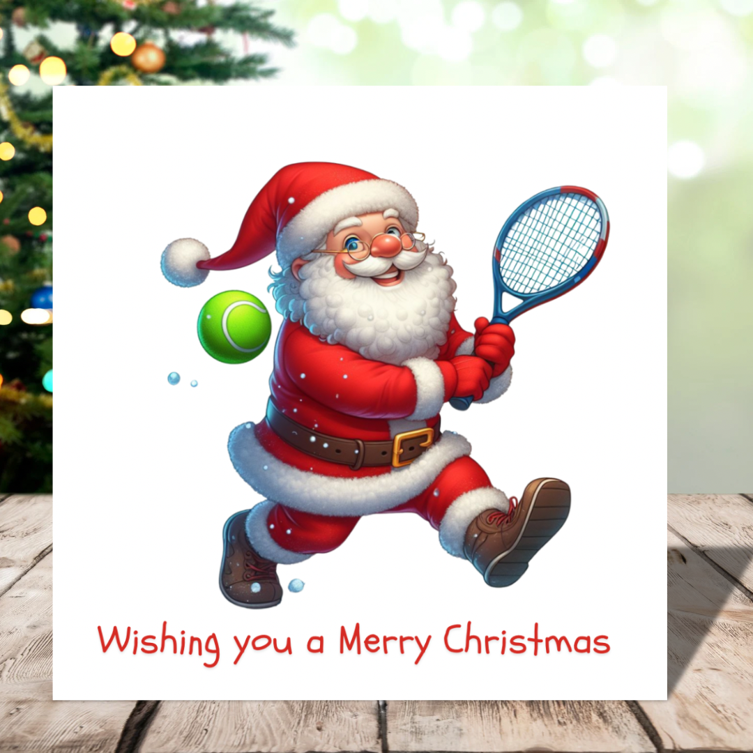 Wishing You a Merry Christmas” Tennis Edition