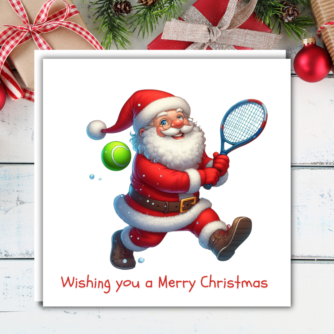 Wishing You a Merry Christmas” Tennis Edition