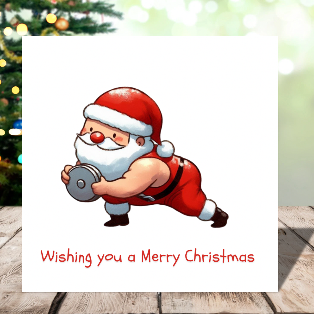 Wishing You a Merry Christmas” Weightlifting Edition