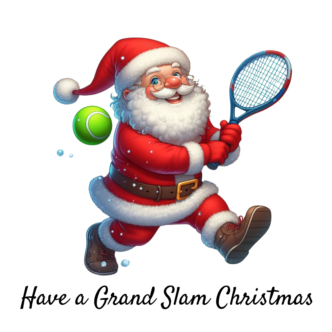 Wishing You a Merry Christmas” Tennis Edition