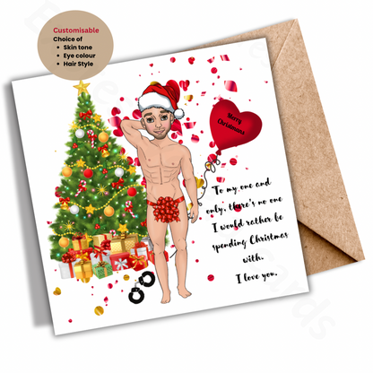 Couples Christmas Gift | Personalised Christmas Card