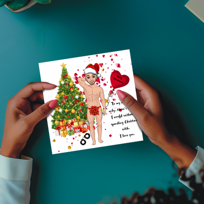 Couples Christmas Gift | Personalised Christmas Card