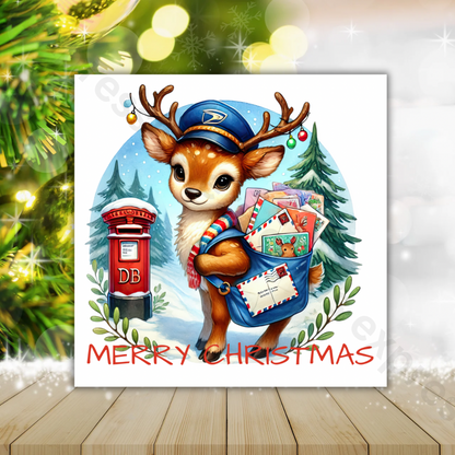 Merry Christmas | Santa Delivery Christmas Cards