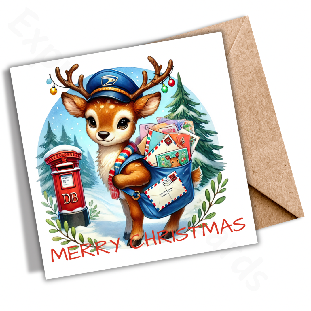 Merry Christmas | Santa Delivery Christmas Cards