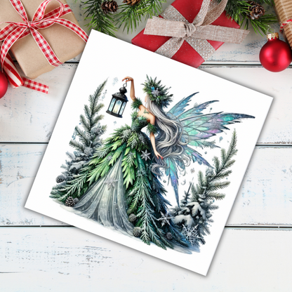 Enchanted Fairy | Winter Christmas Card