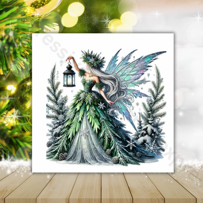 Enchanted Fairy | Winter Christmas Card