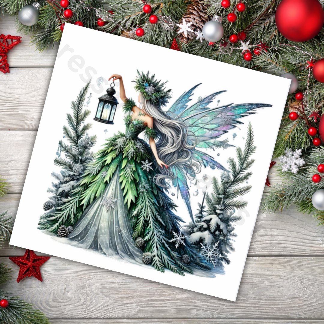 Enchanted Fairy | Winter Christmas Card