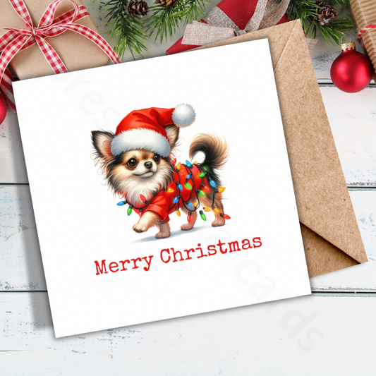 Merry Christmas Dog Greeting Cards