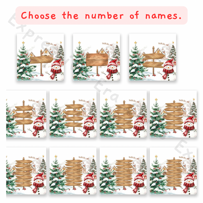 Personalised Family Christmas Card | Greeting Cards