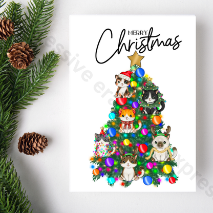 Unique Christmas Tree Cards for Everyone!