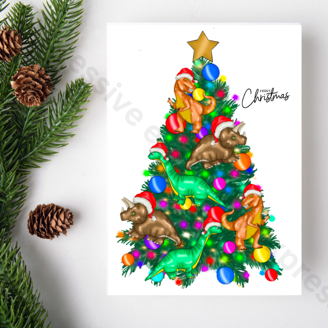 Unique Christmas Tree Cards for Everyone!