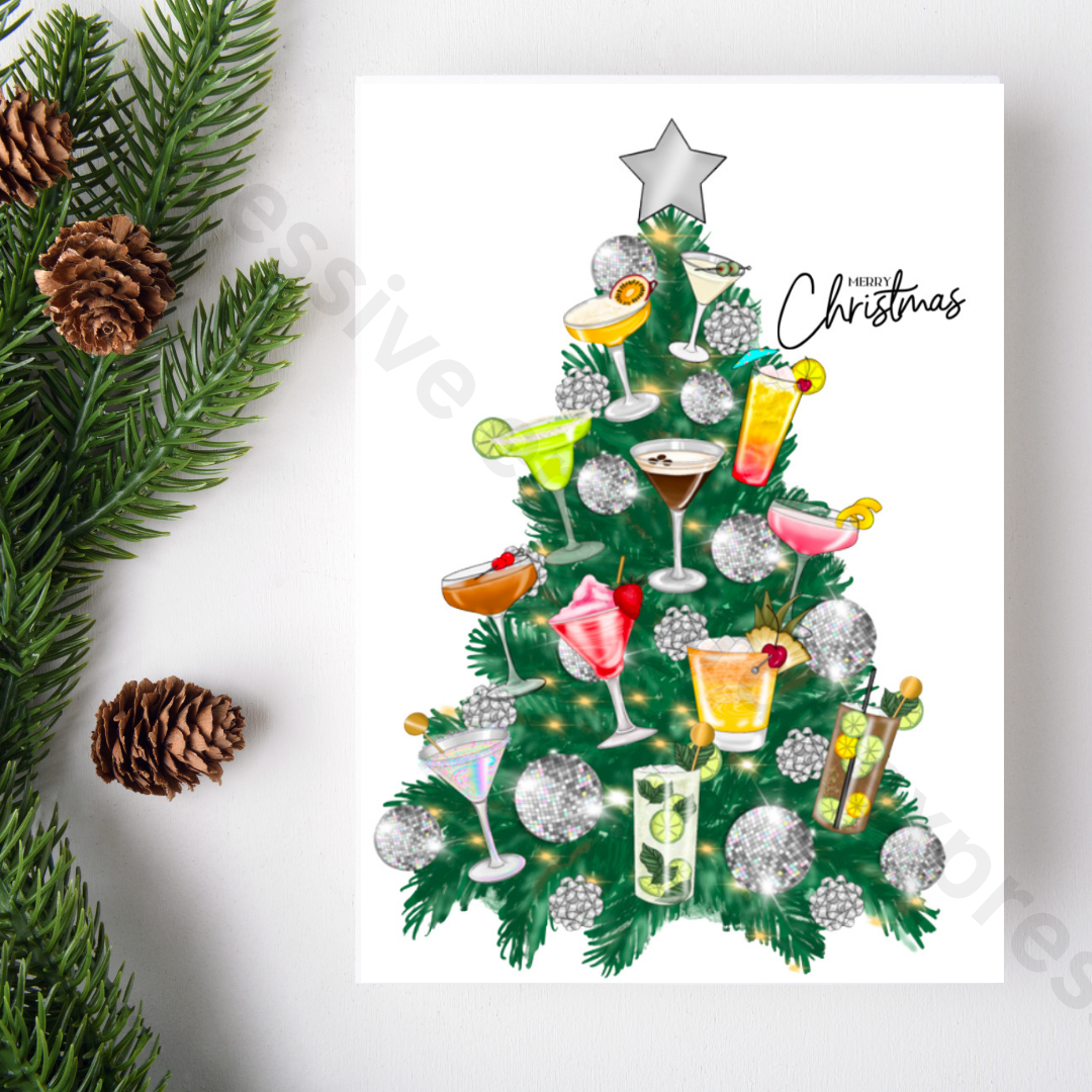 Unique Christmas Tree Cards for Everyone!