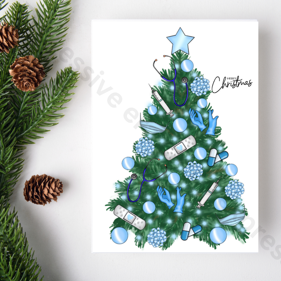 Unique Christmas Tree Cards for Everyone!