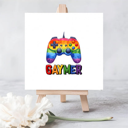 LGBTQ+ ‘Gaymer’ Seeded Card | Eco-Friendly Plantable Greeting