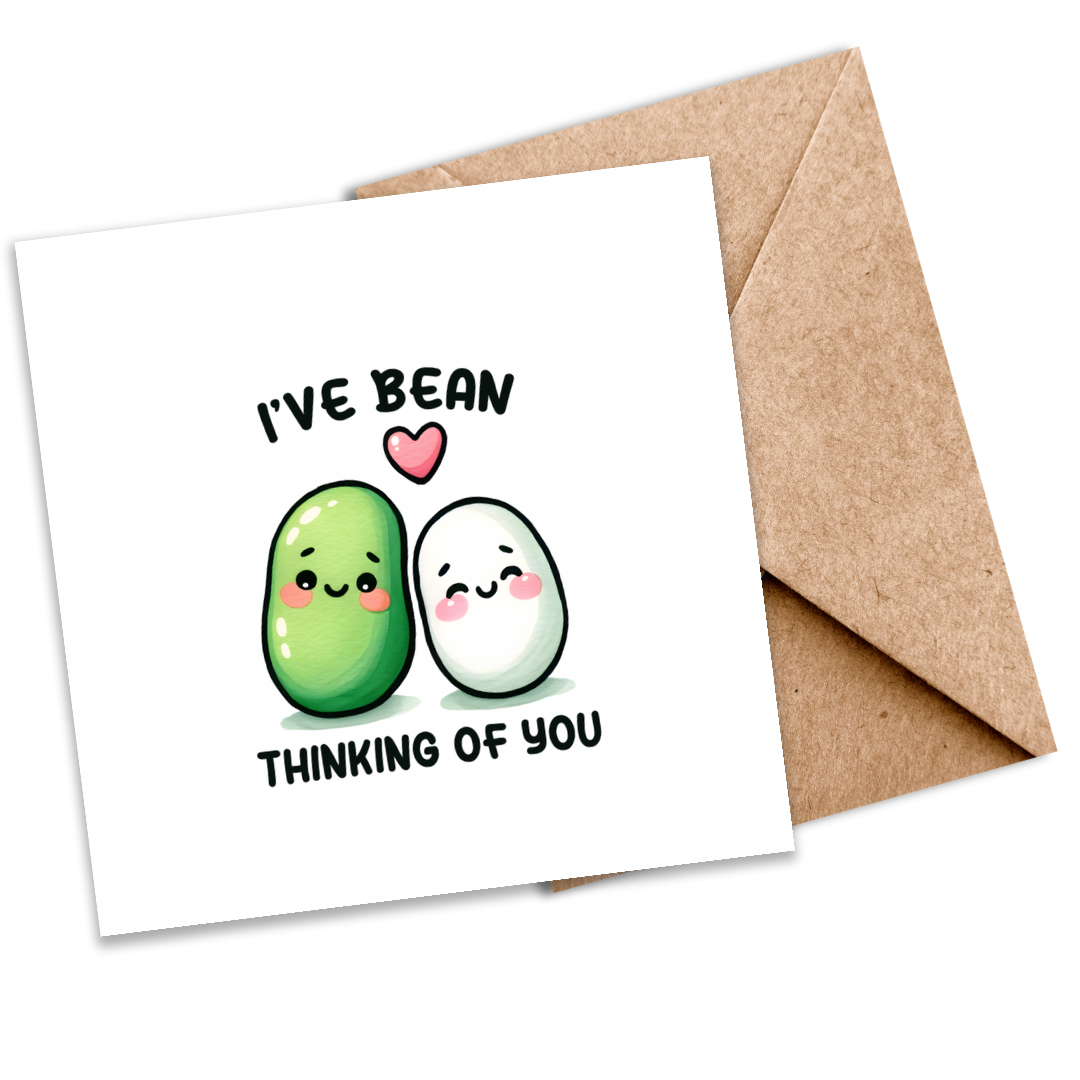 I’ve Been Thinking of You Seeded Card - Eco-Friendly Plantable Greeting Card