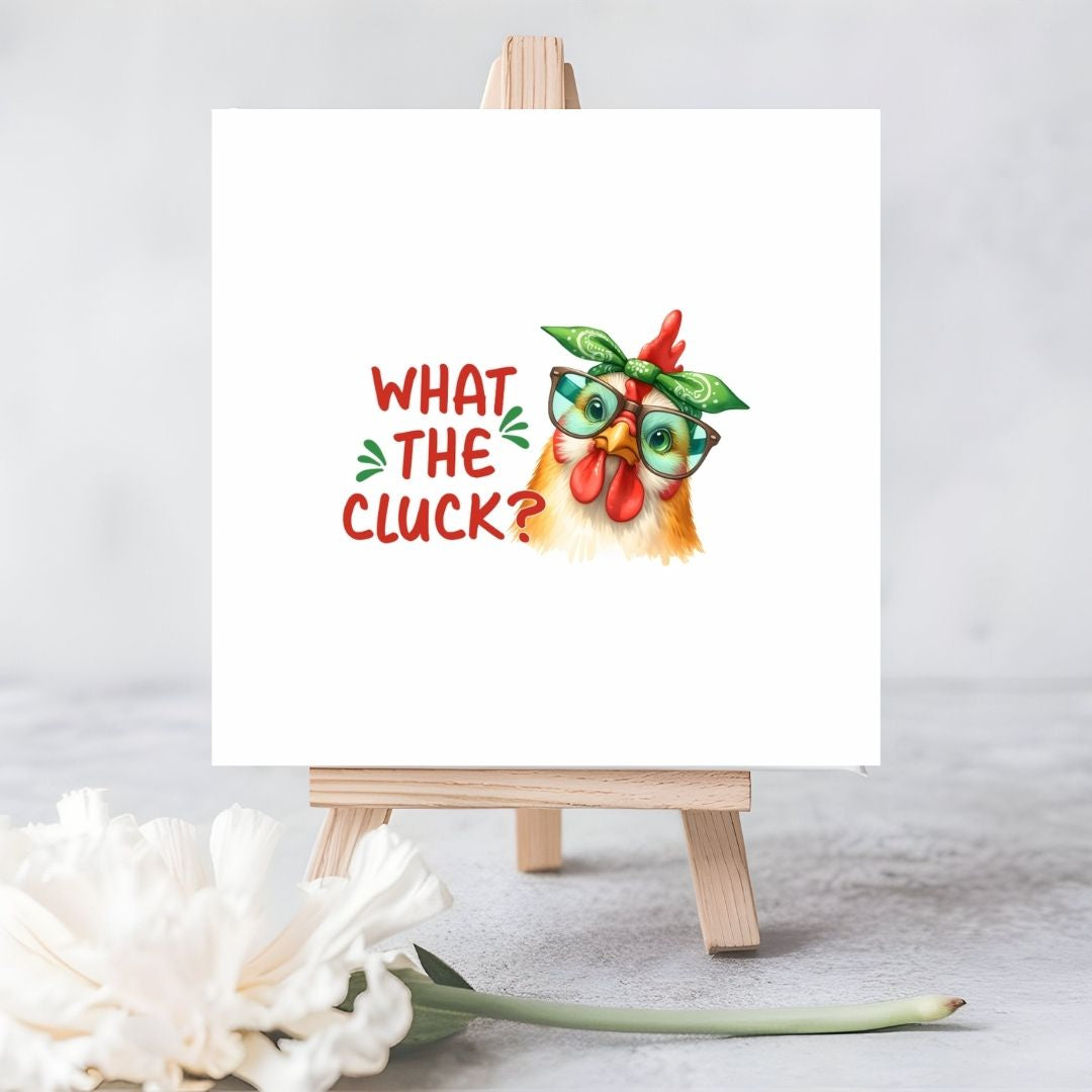 What the Cluck – Eco-Friendly Plantable Pun Card