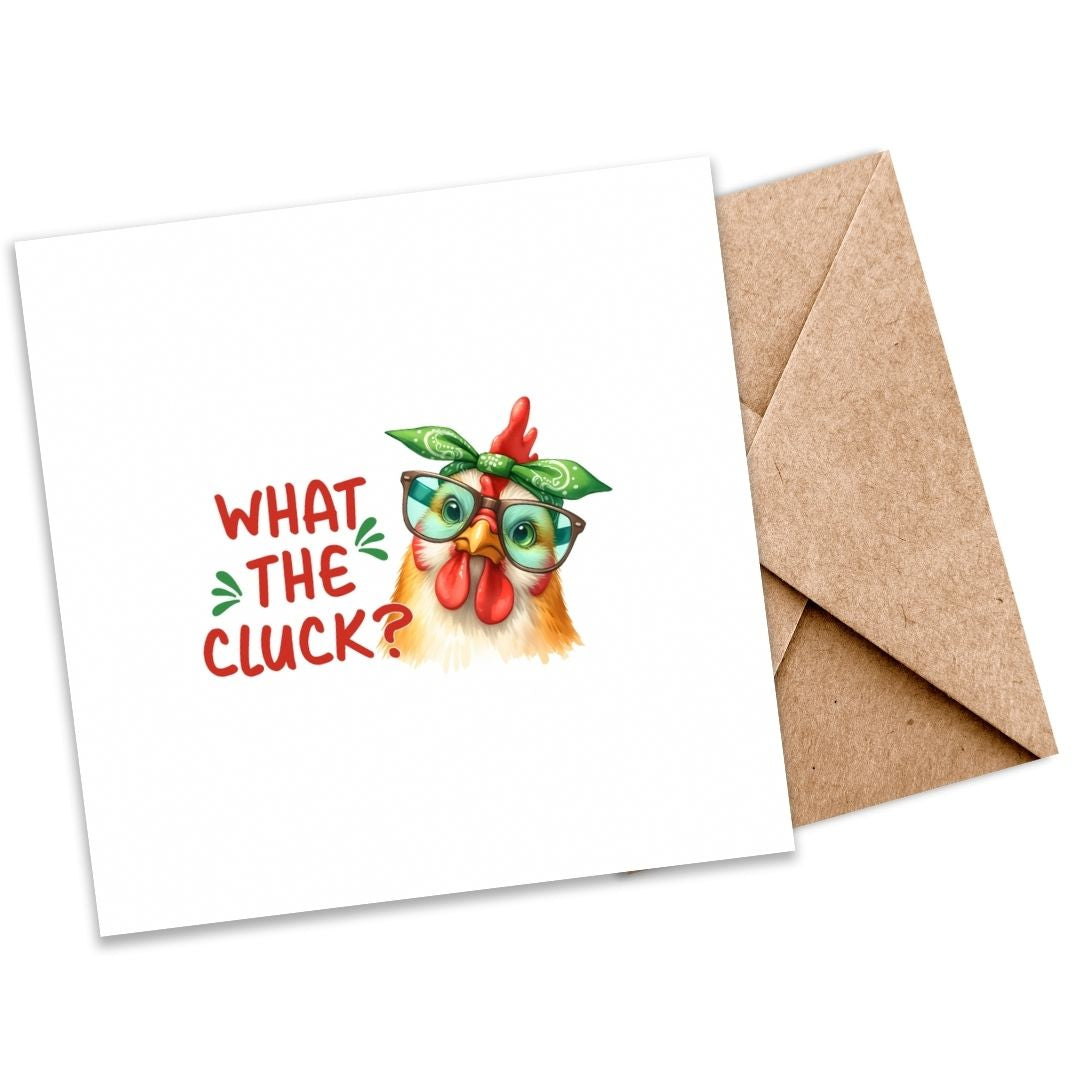 What the Cluck – Eco-Friendly Plantable Pun Card