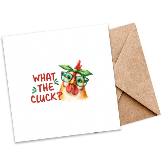 What the Cluck – Eco-Friendly Plantable Pun Card