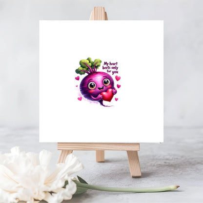 My Heart Beets Only for You | Eco-Friendly Plantable Greeting Card