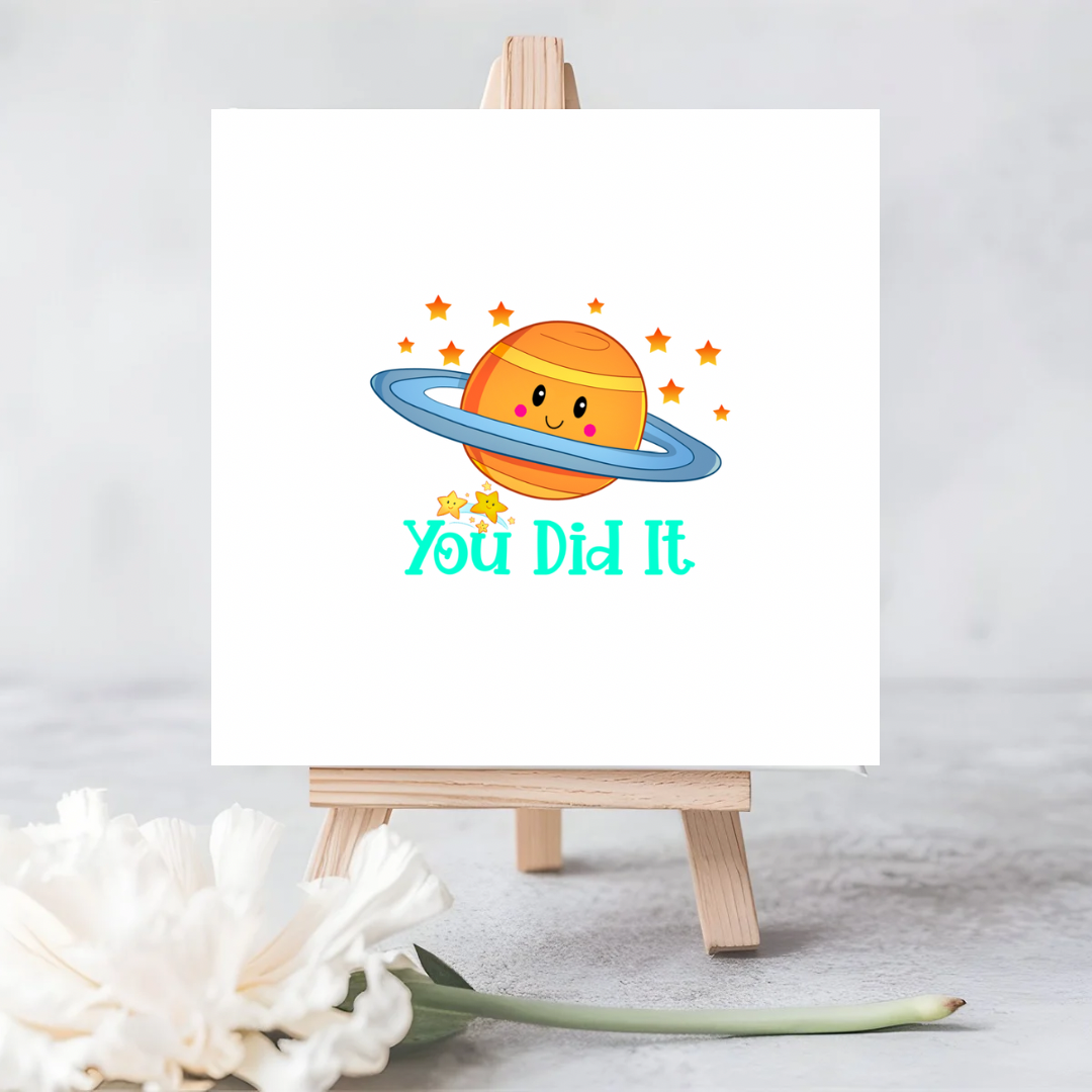 You Did It!” Seeded Plantable Card