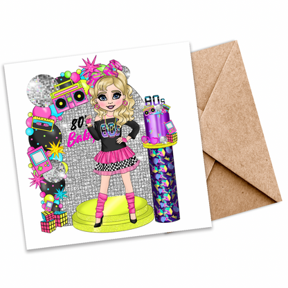 Born in the 80s” Seeded Card |Personalised and Plantable