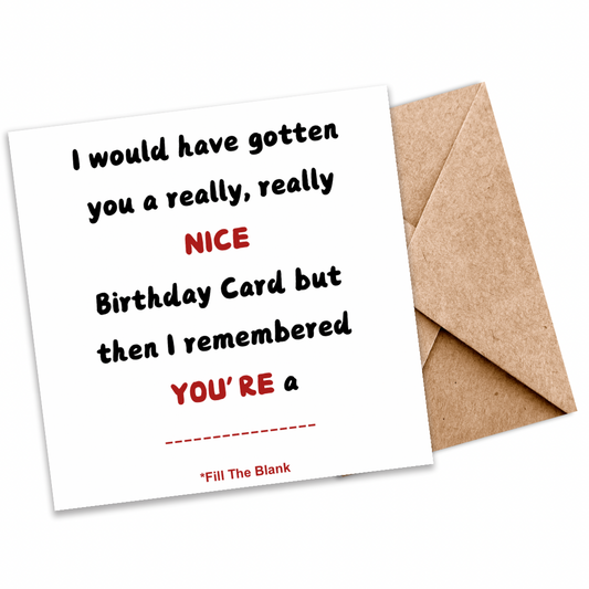 Fill-in-the-Blank Birthday Seeded Card